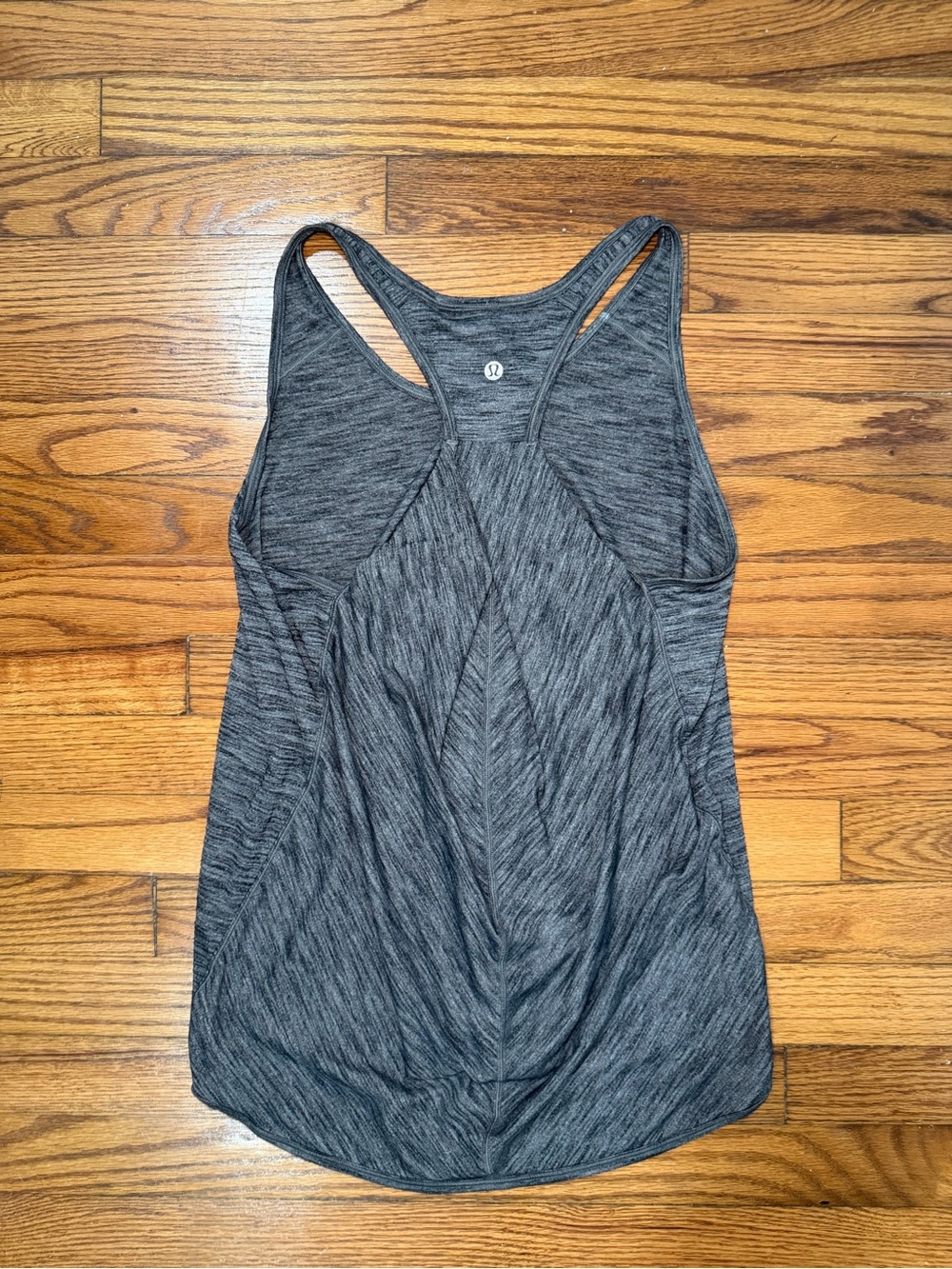 lululemon athletica Heathered Gray Racerback Tank